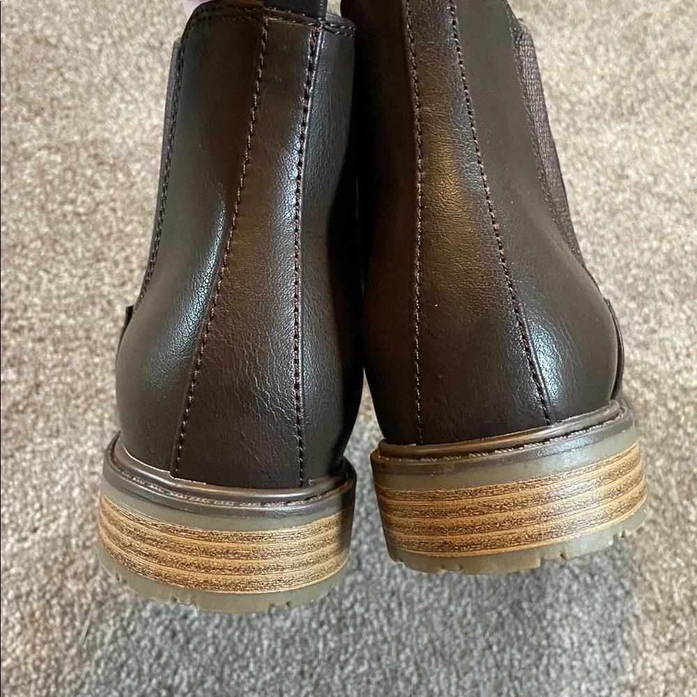 Sonoma Goods For Life Brantlee Women's Chelsea Ankle Boot Brown Size 6.5